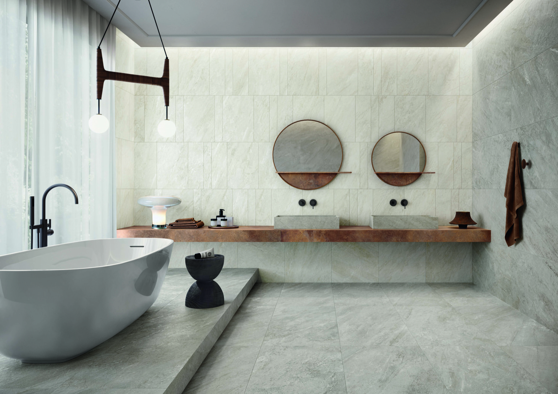 Badezimmer Naturstein